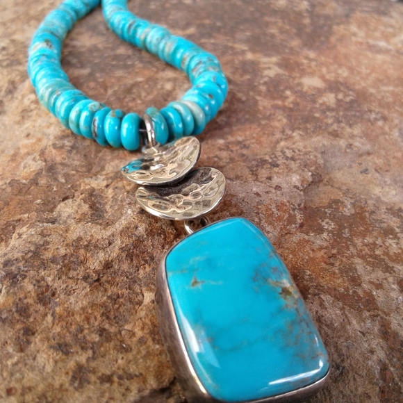 Sterling Silver Turquoise NECKLACE